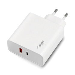 Ładowarka sieciowa Akyga AK-CH-15 65W USB-A + USB-C Quick