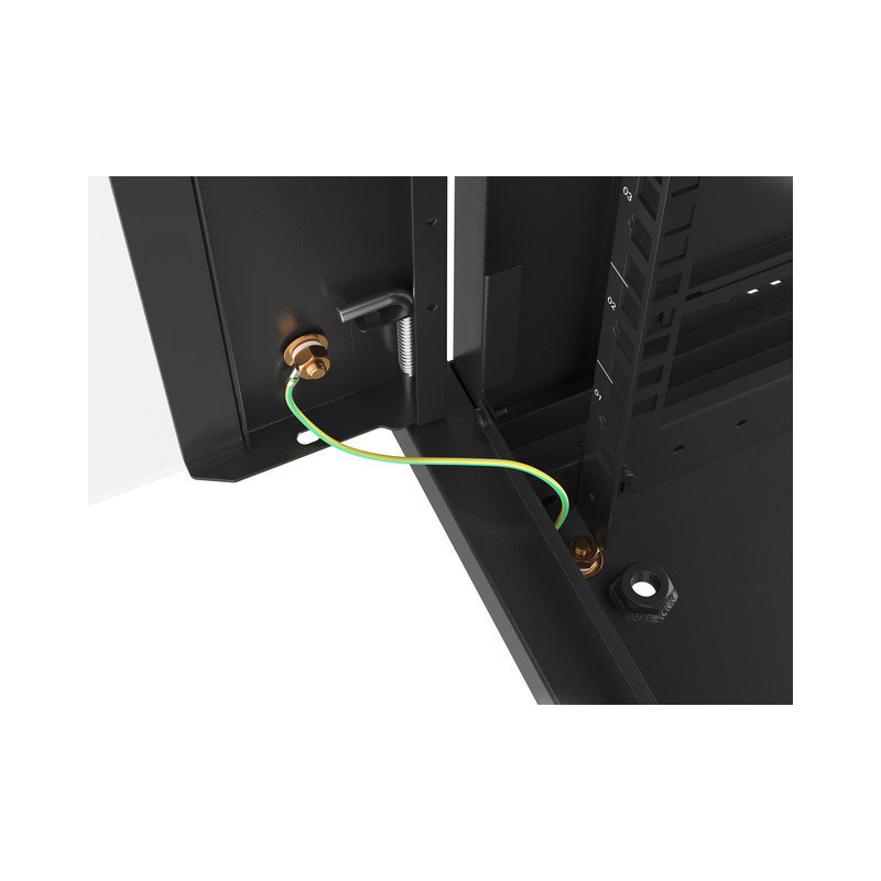 SZAFA INSTALACYJNA RACK WISZĄCA 19" 4U 600X450 CZARNA LANBERG