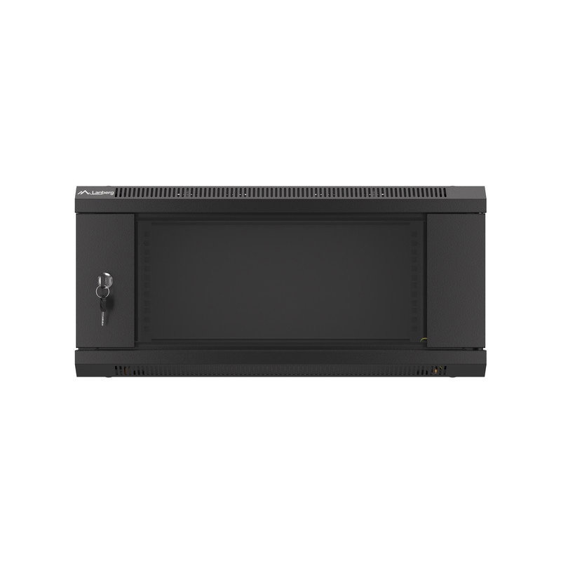 SZAFA INSTALACYJNA RACK WISZĄCA 19" 4U 600X450 CZARNA LANBERG