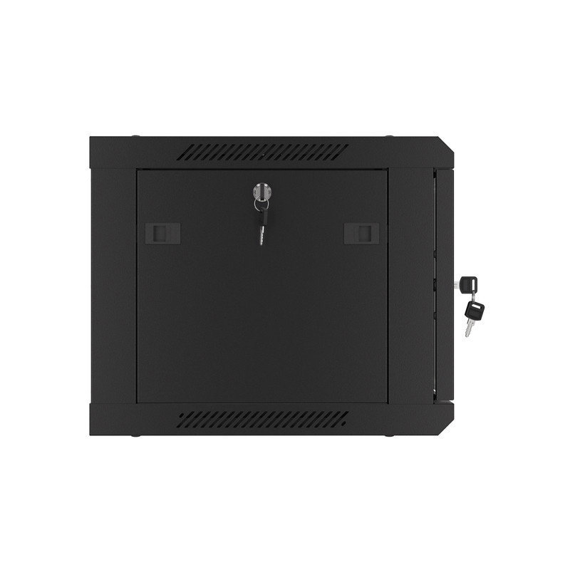 SZAFA INSTALACYJNA RACK WISZĄCA 19" 6U 600X450 CZARNA LANBERG