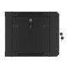 SZAFA INSTALACYJNA RACK WISZĄCA 19" 6U 600X450 CZARNA LANBERG - zdjęcie 2