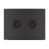 SZAFA INSTALACYJNA RACK WISZĄCA 19" 6U 600X450 CZARNA LANBERG - zdjęcie 3