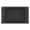 SZAFA INSTALACYJNA RACK WISZĄCA 19" 6U 600X450 CZARNA LANBERG - zdjęcie 5