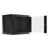 SZAFA INSTALACYJNA RACK WISZĄCA 19" 9U 600X450 CZARNA LANBERG - zdjęcie 5