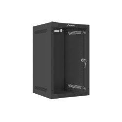 Hängender Rack-Schrank – 10'' 9U 280x310mm – schwarz – Lanberg WF10-2309-10B