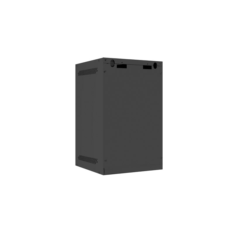 SZAFA INSTALACYJNA RACK WISZĄCA 10"" 9U 280X310 CZARNA DRZWI