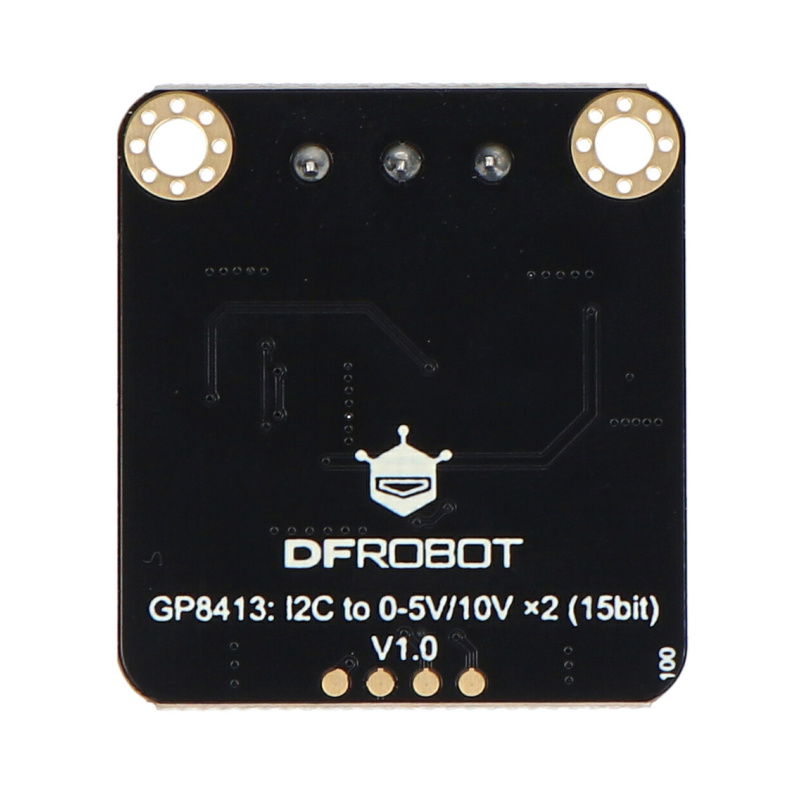 Gravity: GP8413 2-Channel 15-bit I2C to 0-5V/10V DAC Module