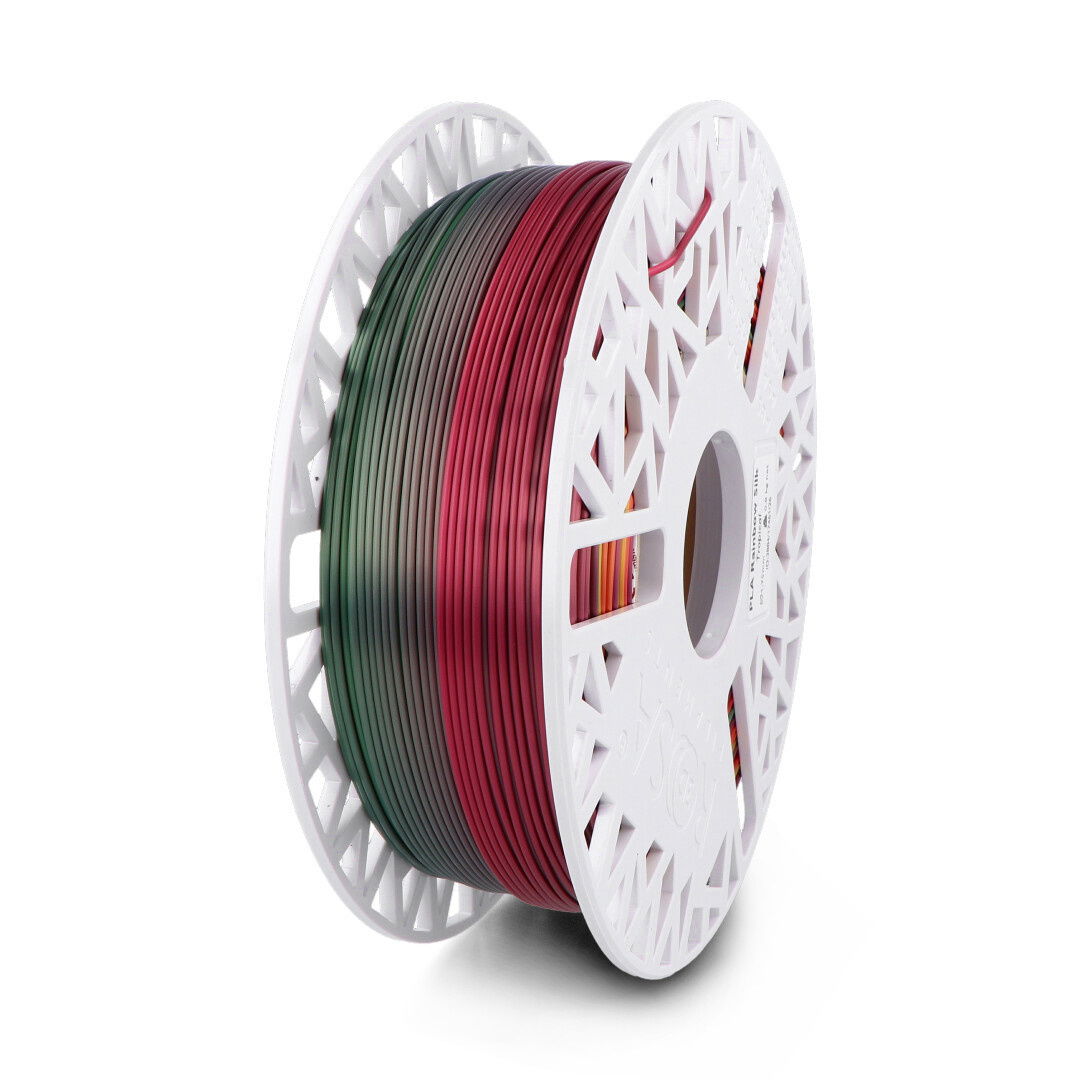 Rosa3D PLA Regenbogen 1.75mm 0.8kg Filament - mit einer