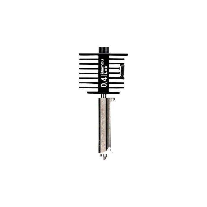 Hotend mit gehärteter Stahldüse für Bambu Lab A1 Serie Drucker - 0,4 mm