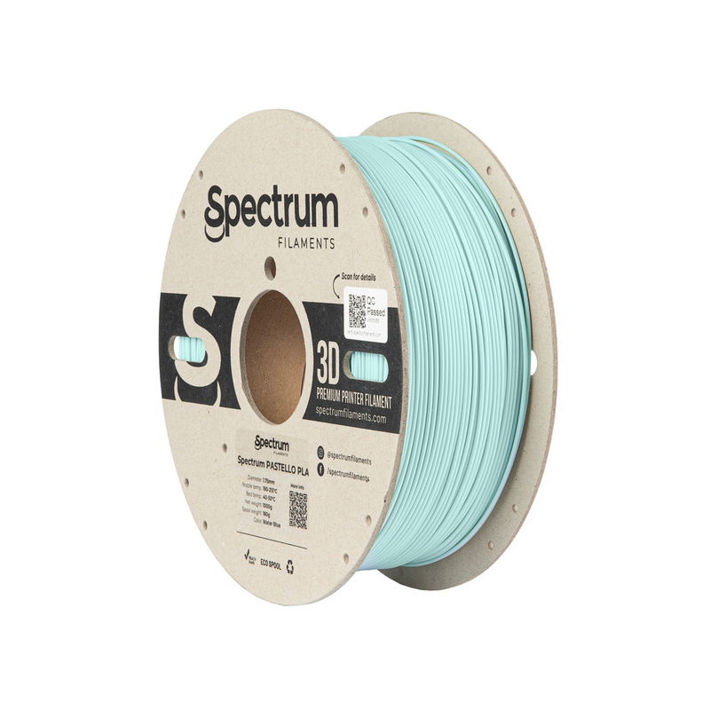 Filament Pastello PLA 1.75mm WATER BLUE 1kg