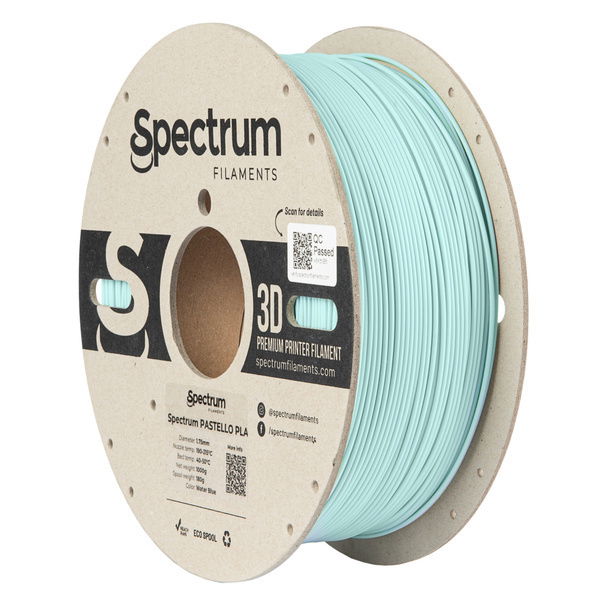 Filament Pastello PLA 1.75mm WATER BLUE 1kg