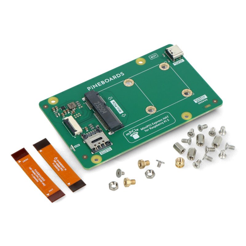 Hat mPCIe for Raspberry Pi 5