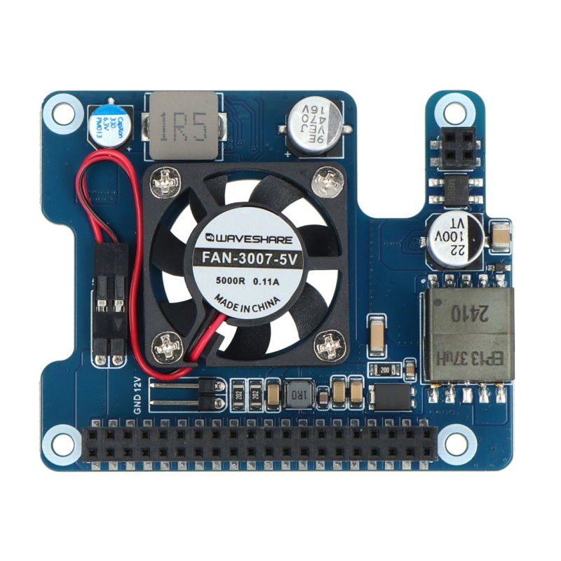 Power Over Ethernet HAT (F) For Raspberry Pi 5