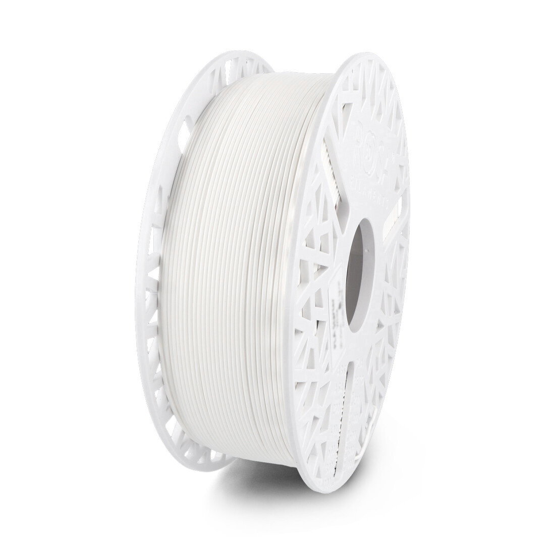 Rosa3D PETG Standardfilament 1,75 mm 1 kg – inklusive wiederverwendbarer Spule – Weiß