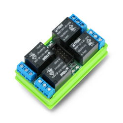 Tinycontrol LANKON-094 - 4x10A Relaismodul / 5V Spule für GSM /