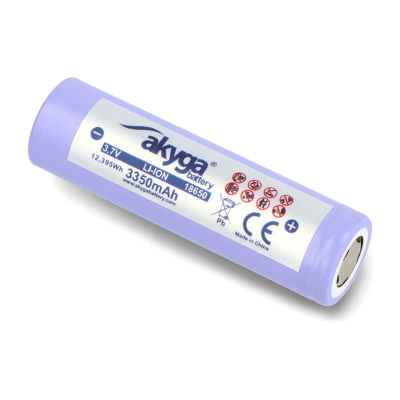 18650 Li-Ion Zelle INR18650-F1HR 3350mAh