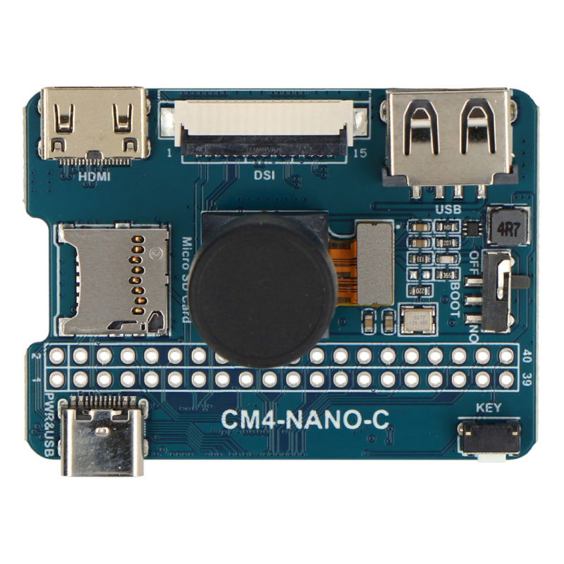 Nano Base Board (C) for Raspberry Pi Compute Module 4