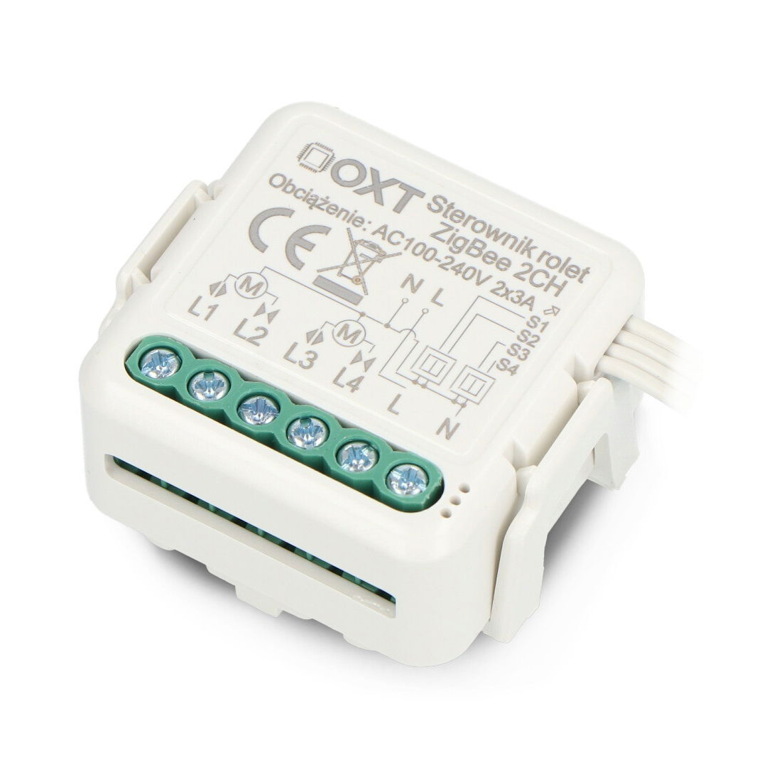 Moduł OXT mini sterownik 2 rolety ZigBee TUYA