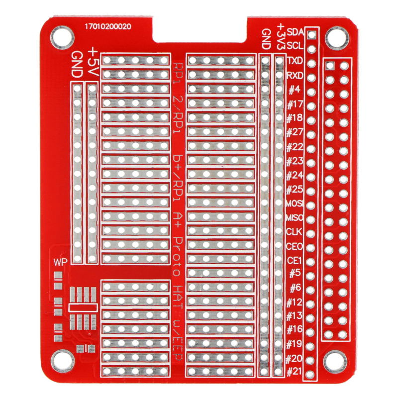 Proto Hat für Raspberry Pi 4B / 3B + / 3B / 2B