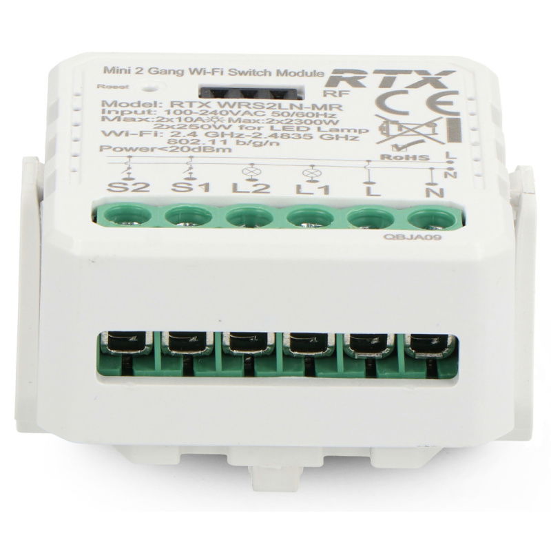 Tuya RTX WRS2 - 2x 100-240V AC WLAN-Relais