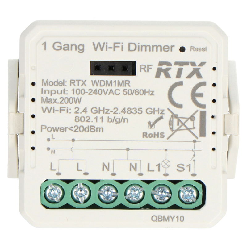 Tuya Dimmer - 230-V-WiFi-Beleuchtungssteuerung