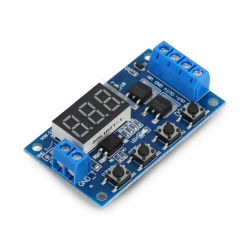 Transistorschalter mit einstellbarer Verzögerung - 15A / 30V