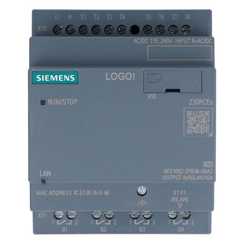 LOGO 230RCEo, logic module, power supply