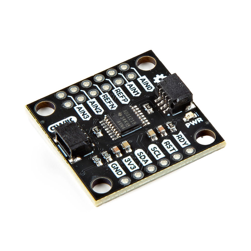 SparkX Qwiic 24 Bit ADC - 4 Channel (ADS1219)