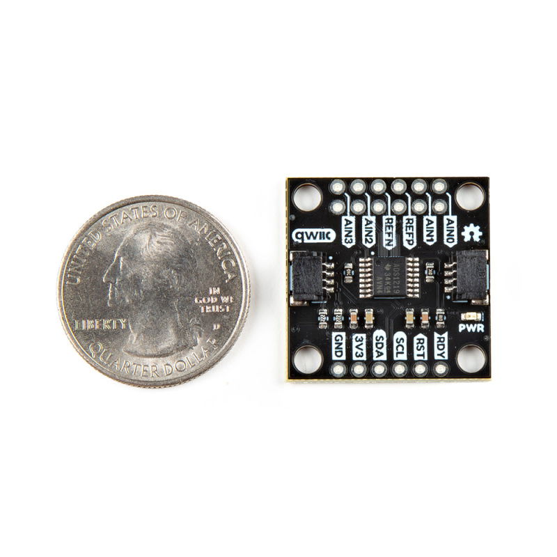 SparkX Qwiic 24 Bit ADC - 4 Channel (ADS1219)