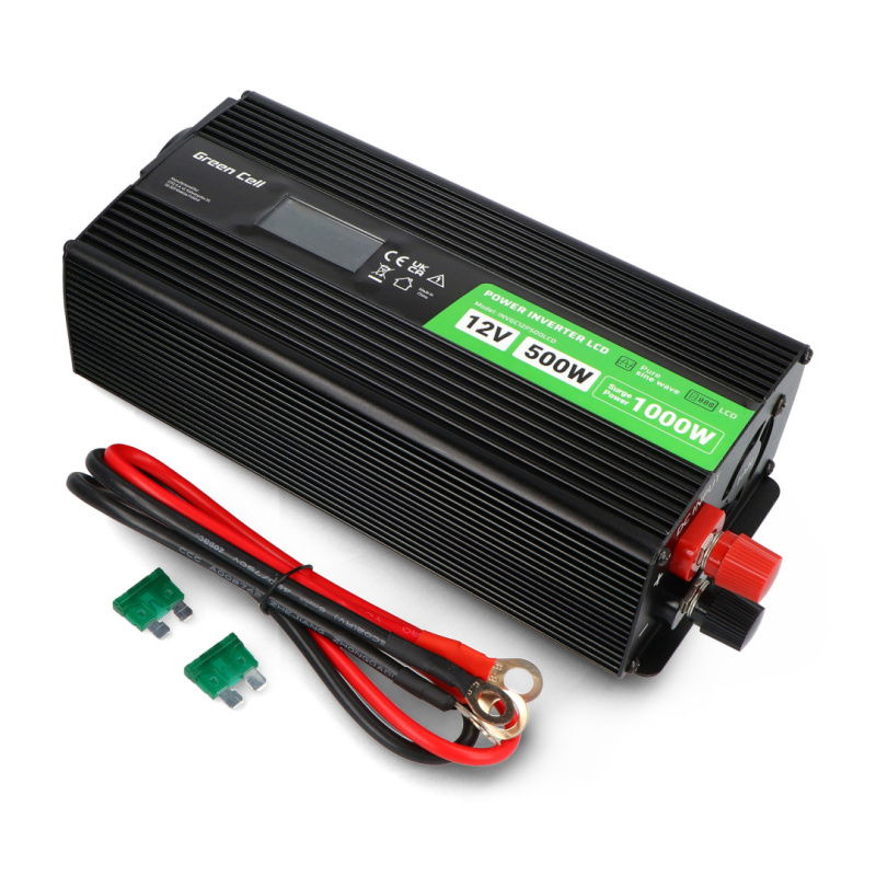 Przetwornica napięcia Green Cell PowerInverter LCD 12 V