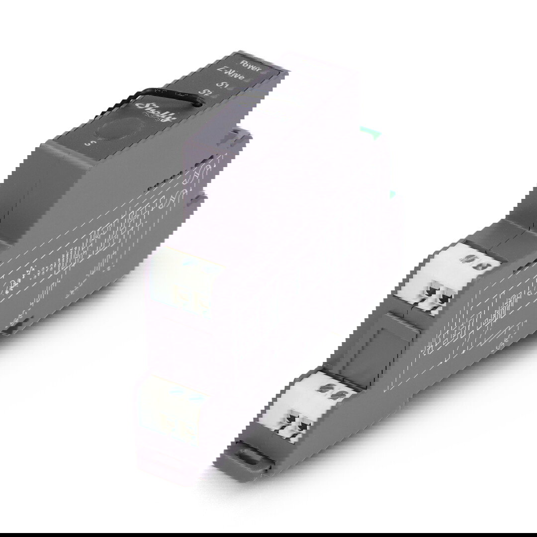 2-kanałowy przekaźnik na szynę DIN Shelly Qubino Pro 2