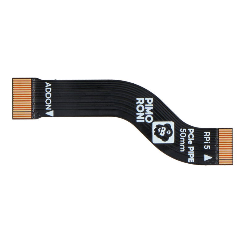 PCIe Flex Cable for NVMe Base and Raspberry Pi 5 – PCIe Pipe