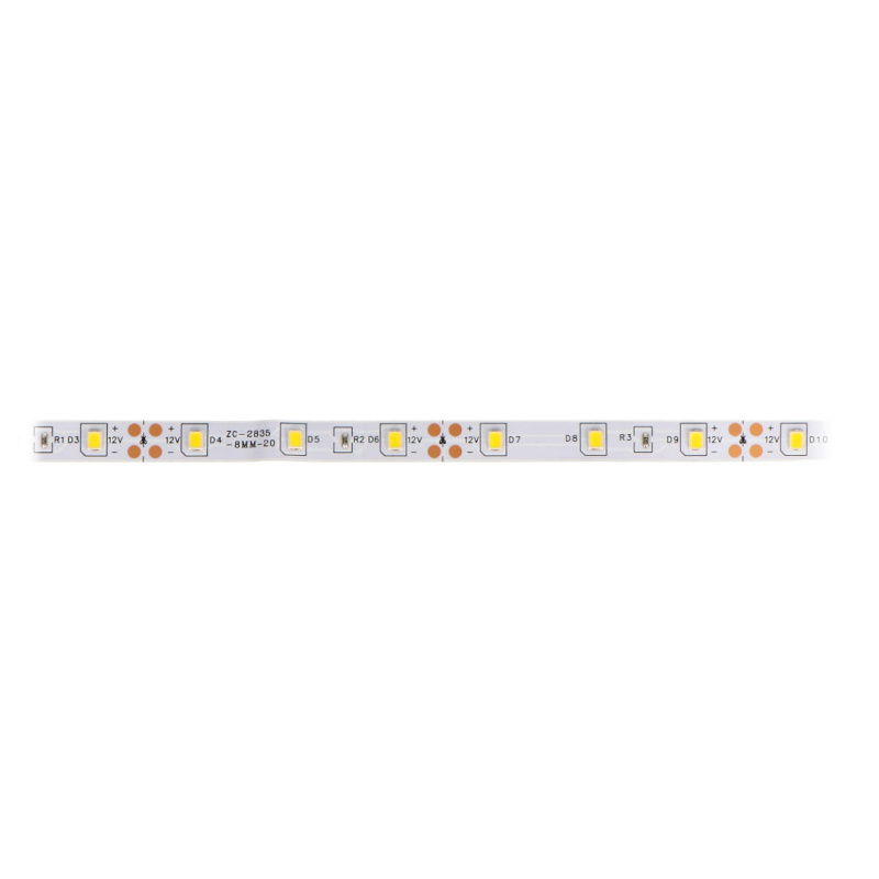 LED-Streifen SMD2835 IP20 4,8W, 60 Dioden / m, 8mm, neutralweiß