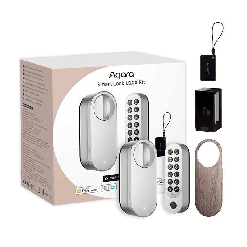 Aqara Smart Lock U200 Ultimate Kit - smartes Türschloss - silber