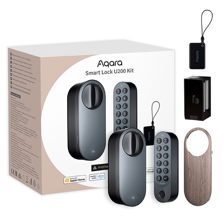 Aqara Smart Lock U200 Ultimate Kit - intelligentes Türschloss -