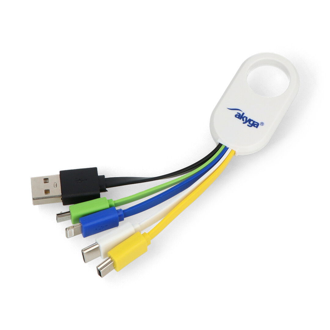 Adapter Schlüsselanhänger USB 5in1 Akyga AK-AD-51