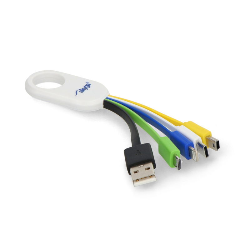 Adapter Schlüsselanhänger USB 5in1 Akyga AK-AD-51