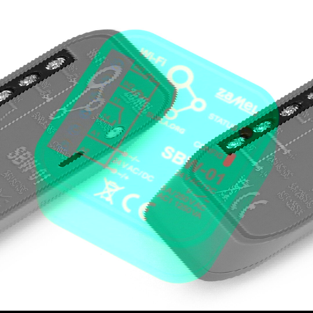 STEROWNIK BRAMOWY WI-FI 1-KANAŁOWY DWUKIERUNKOWY SBW-01