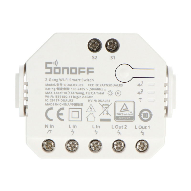 Inteligentny przełącznik Wi-Fi Sonoff Dual R3 Lite