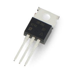 N-MOSFET-Transistor IRF740 400V/10A - THT