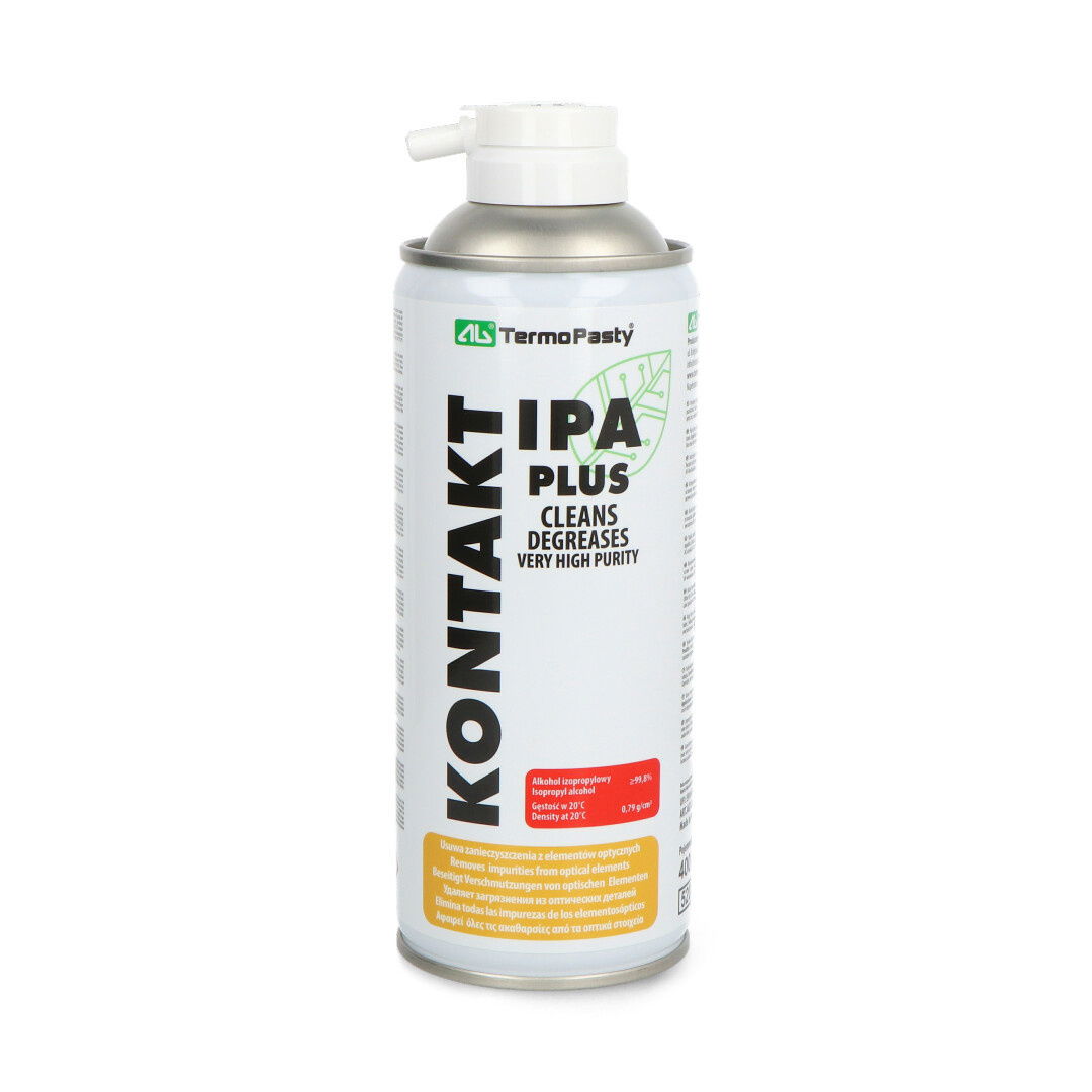 Kontakt IPA Plus - Isopropylalkohol - mit einem Pinsel