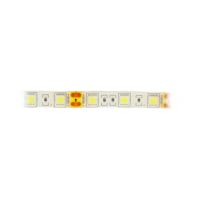 LED-Streifen SMD5050 IP65 14,4 W, 60 Dioden / m, 10 mm, kalte