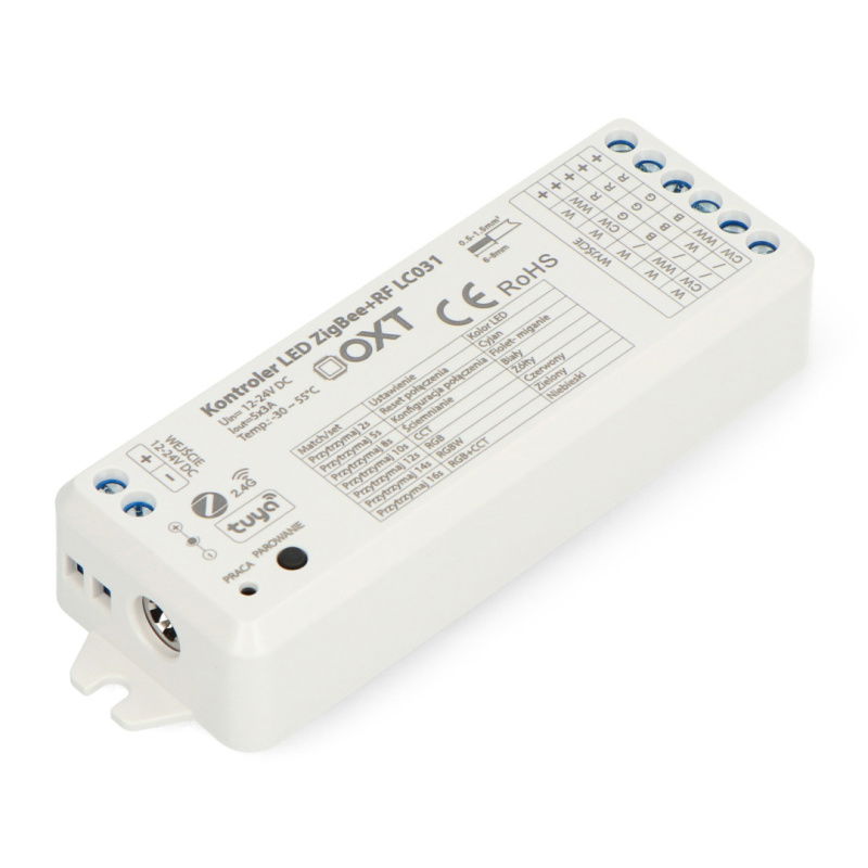 OXT Kontroler LED ZigBee + RF RGBW+CCT SD HUE TUYA