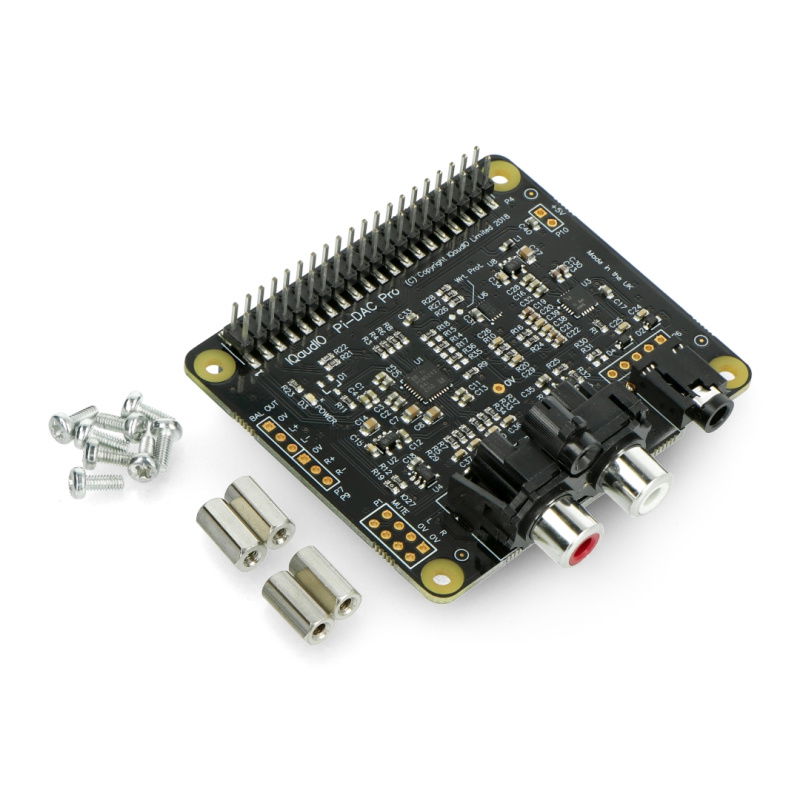 Raspberry Pi DAC Pro - Soundkarte für Raspberry Pi 4B / 3B + /