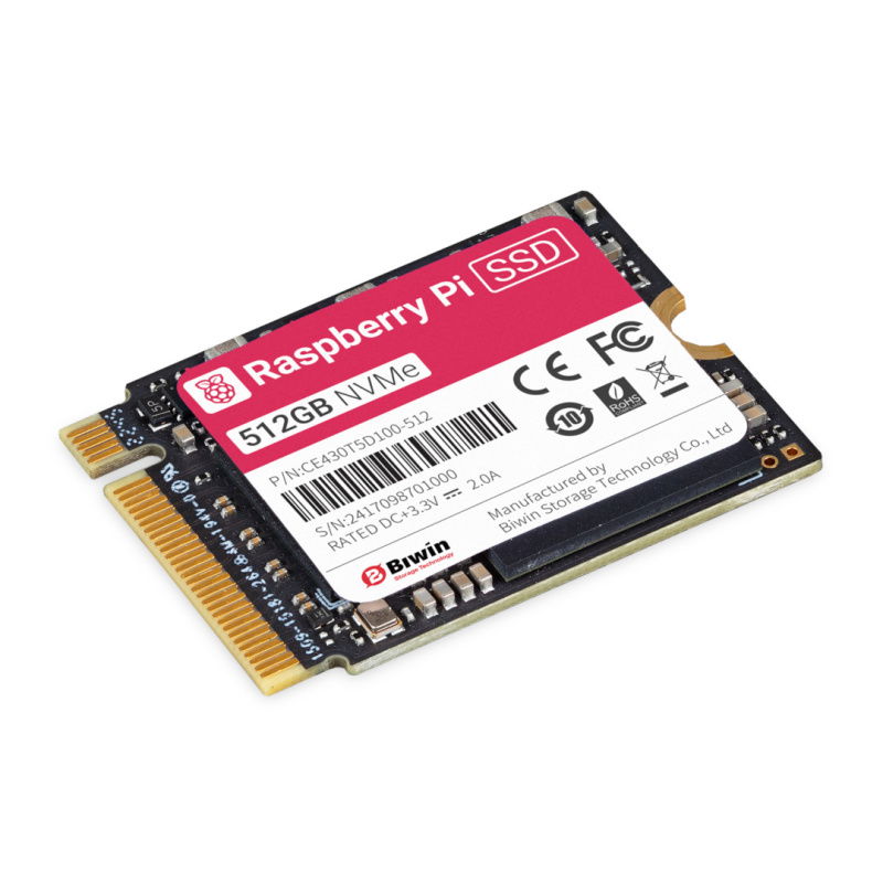 SSD Kits dla Raspberry Pi 5 - 512GB