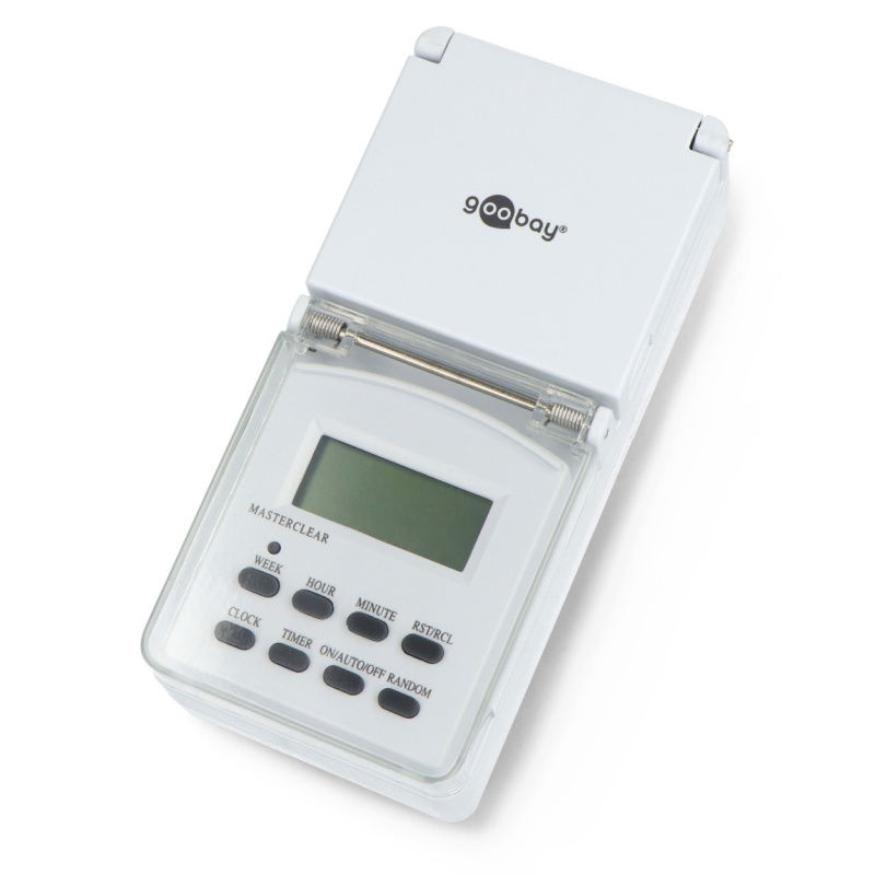 Cyfrowy zegar sterujący IP44 (51301)