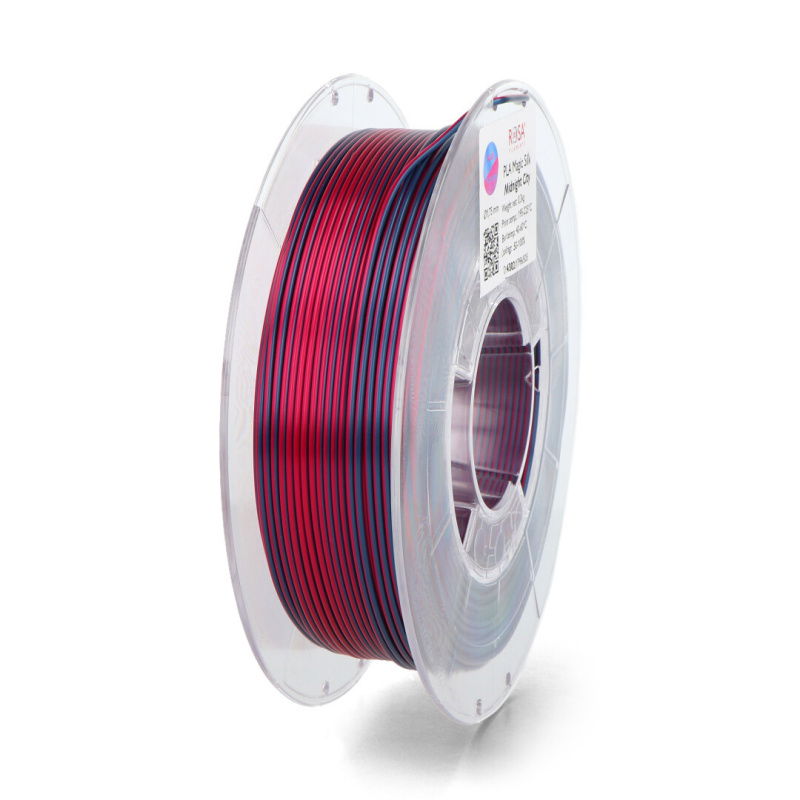 Filament ROSA3D PLA Magic Silk 1,75mm Midnight City 300g