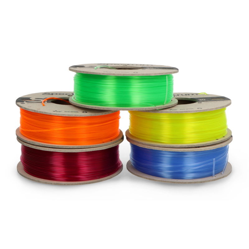 Filament Spectrum 5PACK PLA Crystal 1.75mm (5x 0.25kg)