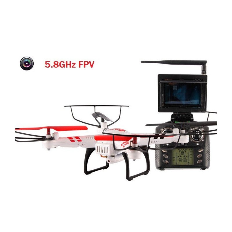 V686G 2,4 GHz Quadrocopter mit HD-Kamera und FPV - 20 cm