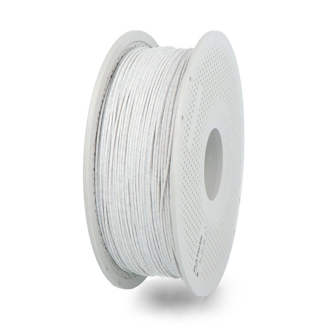 Bambu PLA Marble - White Marble - with Bambu Reusable Spool